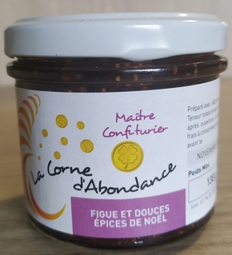 CONFITURE  FIGUES aux épices de Noël