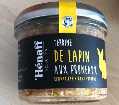 TERRINE DE LAPIN AUX PRUNEAUX